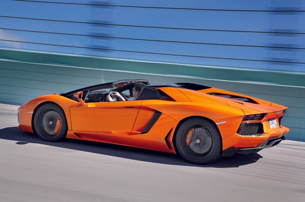 Lamborghini Aventador Roadster review, test drive